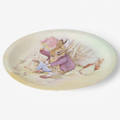 ピーターラビット9 ペーパープレート (アングル)