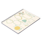 ピーターラビット 子供の誕生日&ゲーム ノートブック (左側)