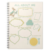 ピーターラビット 子供の誕生日&ゲーム ノートブック (正面)