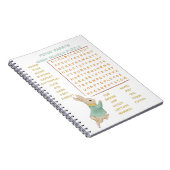 ピーターラビット 子供の誕生日&ゲーム ノートブック (右側)