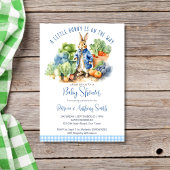 ピーターラビット 赤ちゃん男の子 ベビーシャワー 招待状