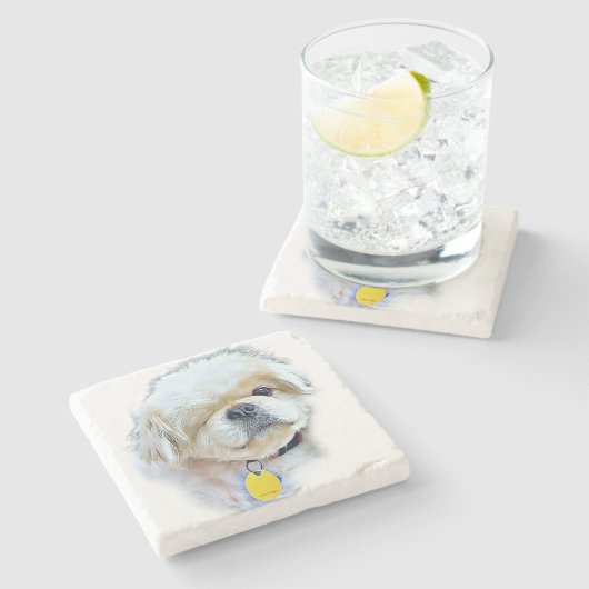 ピーターロッテンテールストーンコースター ストーンコースター (横)