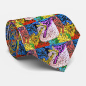 "ピーター最高の芸術スタイル"の白鳥パターンタイ ネクタイ (ロール)