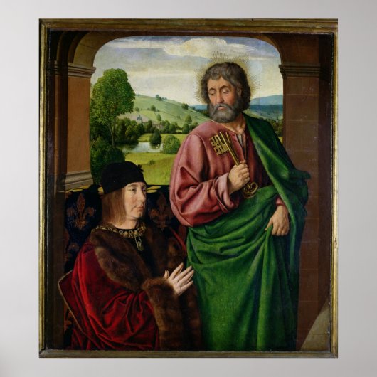 ピーター2世のバーボン公が発表された ポスター (正面)