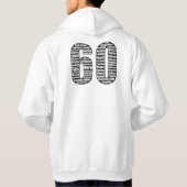 ピーター60誕生日シャツ パーカ (裏面)