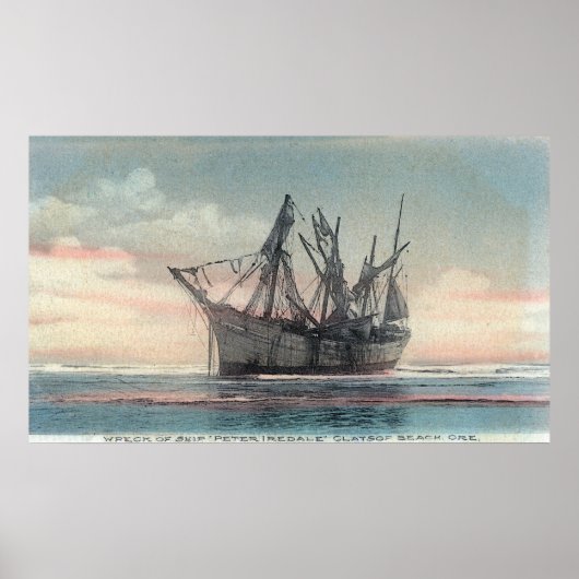 ピーター・イレデール海難船の景色 ポスター (正面)