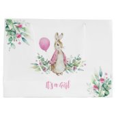 ピーター・ウサギ女の子だ ラージペーパーバッグ (裏面)