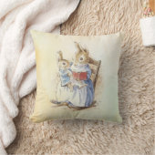 ピーター・ウサギ（本） クッション (ブランケット)