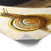 ピーター – ガラスの花瓶の花、昆虫など ポスター (角)