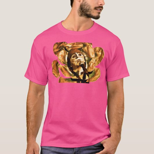 ピーター・ゲイブリエルの花の衣装 Tシャツ (正面)