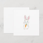 ピーター・コットンテイル 招待状 (正面/裏面)