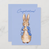 ピーター・ザ・ウサギおめでとう (正面/裏面)