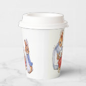 ピーター・ザ・ウサギとジョセフィーヌ・バニー 紙コップ (右)