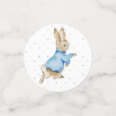 ピーター・ザ・ウサギと家族の赤ちゃんシャワー コンフェッティ (スモール正面)