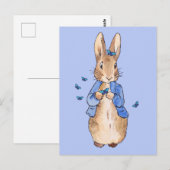 ピーター・ザ・ウサギと青い蝶 ポストカード (正面/裏面)