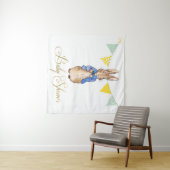 ピーター・ザ・ウサギの赤ちゃんシャワー タペストリー (インサイチュ(横))