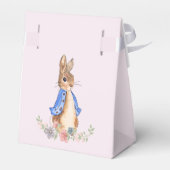 ピーター・ザ・ウサギの赤ちゃんシャワー フェイバーボックス (裏面サイド)
