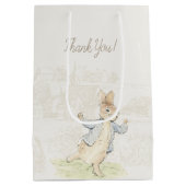 ピーター・ザ・ウサギSome Bunny Baby Shower ミディアムペーパーバッグ (裏面)