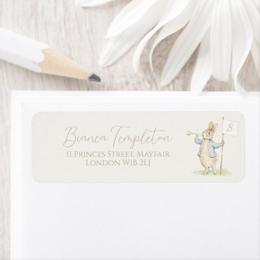 ピーター・ザ・ウサギSome Bunny Baby Shower ラベル (インサイチュ)