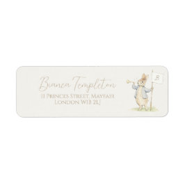 ピーター・ザ・ウサギSome Bunny Baby Shower ラベル