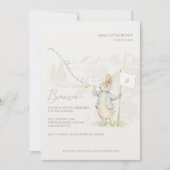 ピーター・ザ・ウサギSome Bunny Baby Shower 招待状 (正面)