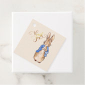 ピーター・ザ・ラビットありがとうベージュ フェイバータグ (インサイチュ)