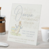 ピーター・ザ・ラビットいくつかのベビー飾の駅 台座サイン (インサイチュ)