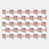 ピーター・ザ・ラビットとクリスマスコテージ ラッピングペーパーシート (正面3)