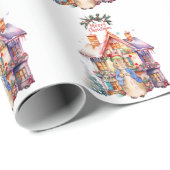 ピーター・ザ・ラビットとクリスマスコテージ ラッピングペーパー (ロールコーナー)