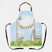 ピーター・ザ・ラビットのガーデニング エプロン (正面)