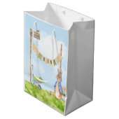 ピーター・ザ・ラビットのガーデニング ミディアムペーパーバッグ (正面アングル)