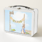 ピーター・ザ・ラビットのガーデニング メタルランチボックス (正面)