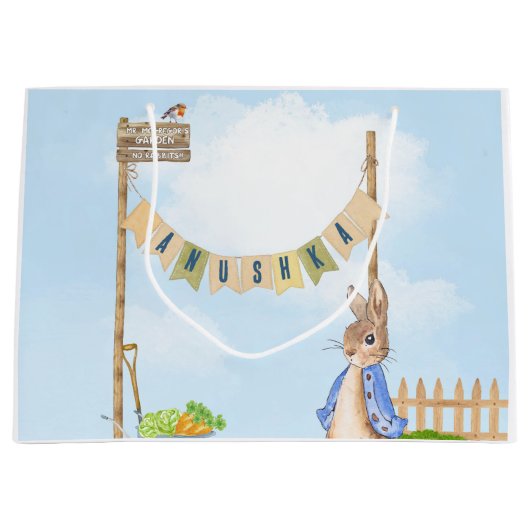 ピーター・ザ・ラビットのガーデニング ラージペーパーバッグ (正面)