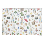 ピーター・ザ・ラビットのガーデニング 枕カバー (正面)