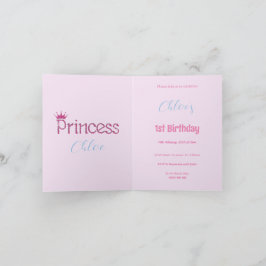 ピーター・ザ・ラビットのパーソナライズ1回目の誕生日 招待状