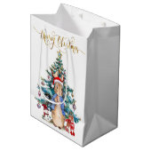 ピーター・ザ・ラビットの祝クリスマス ミディアムペーパーバッグ (正面アングル)