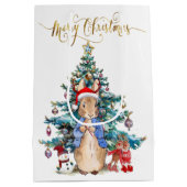 ピーター・ザ・ラビットの祝クリスマス ミディアムペーパーバッグ (裏面)