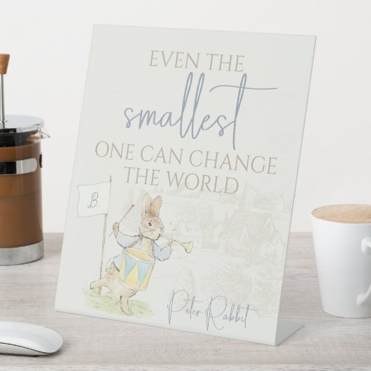 ピーター・ザ・ラビットは小さなバニーさえ 台座サイン (インサイチュ)