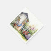 ピーター・ザ・ラビットガーデン スタンダードカクテルナプキン (角)