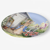 ピーター・ザ・ラビットガーデン ペーパープレート (アングル)