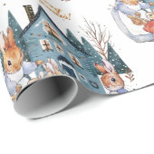 ピーター・ザ・ラビットクリスマスショッピング ラッピングペーパー (ロールコーナー)