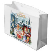 ピーター・ザ・ラビットクリスマスショッピング ラージペーパーバッグ (裏面アングル)