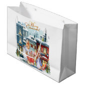 ピーター・ザ・ラビットクリスマスショッピング ラージペーパーバッグ (正面アングル)