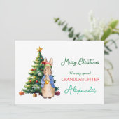 ピーター・ザ・ラビットクリスマスツリー シーズンカード (スタンド正面)