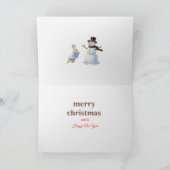 ピーター・ザ・ラビットクリスマスツリー シーズンカード (内部)