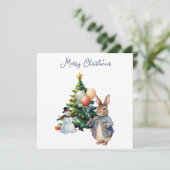 ピーター・ザ・ラビットクリスマスツリー シーズンカード (スタンド正面)