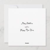 ピーター・ザ・ラビットクリスマスツリー シーズンカード (裏面)