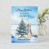 ピーター・ザ・ラビットクリスマスツリー シーズンカード (スタンド正面)