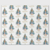 ピーター・ザ・ラビットクリスマスツリー ラッピングペーパー (フラット)