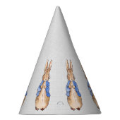 ピーター・ザ・ラビットグレイリネンの背景 パーティーハット (右)